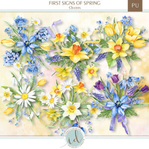 First Signs Of Spring & Freebie – Ilonka's Designs